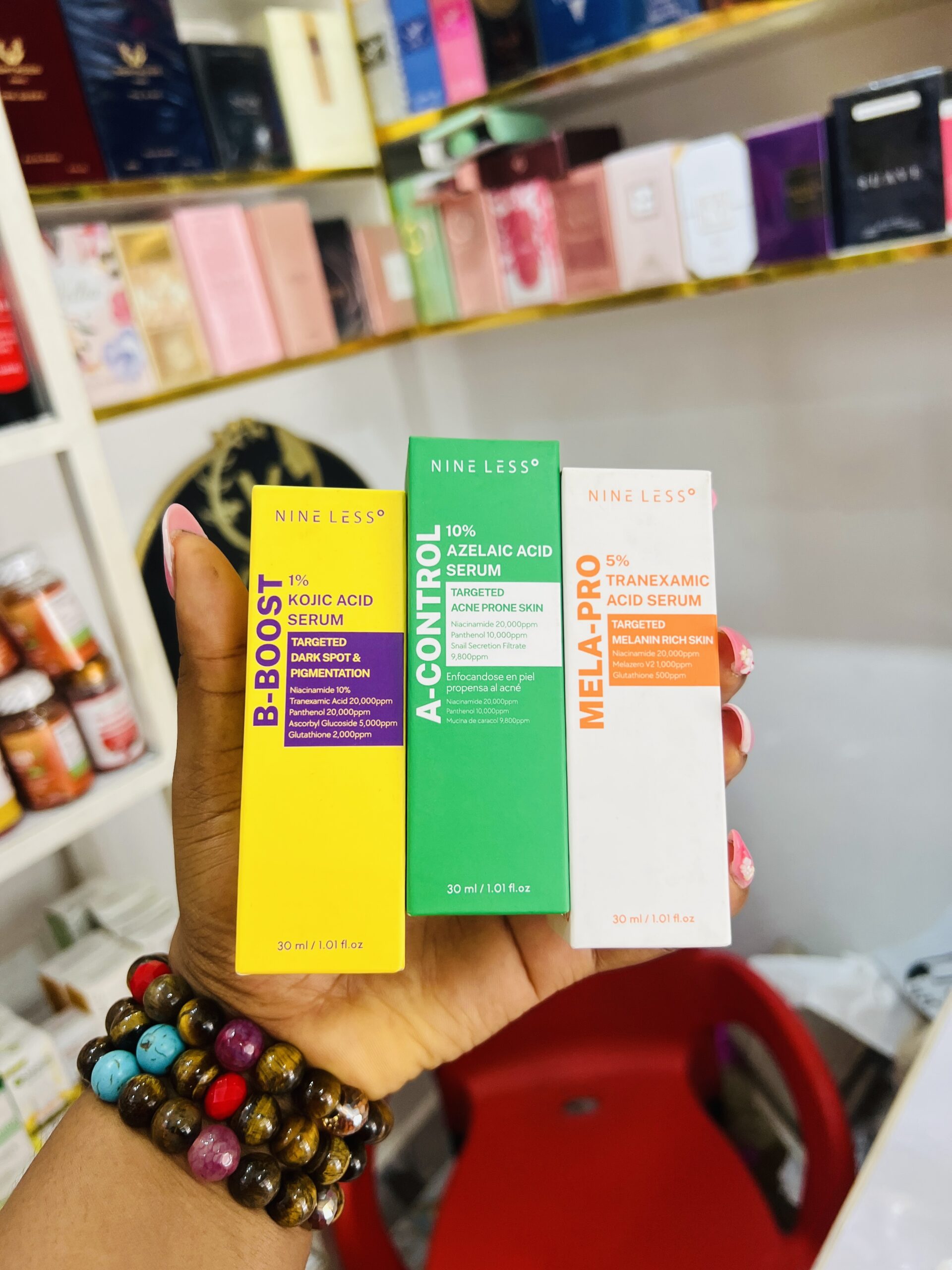Nineless face serums 30 ml