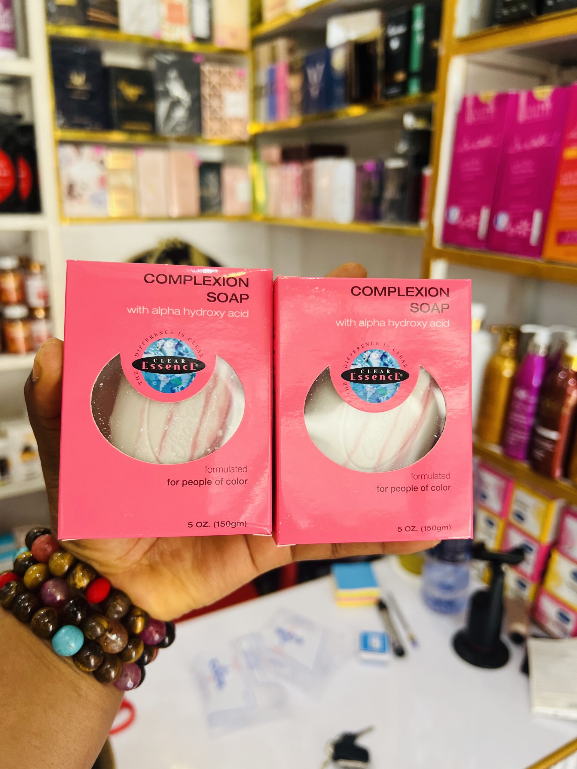 Clear essence complexion soap