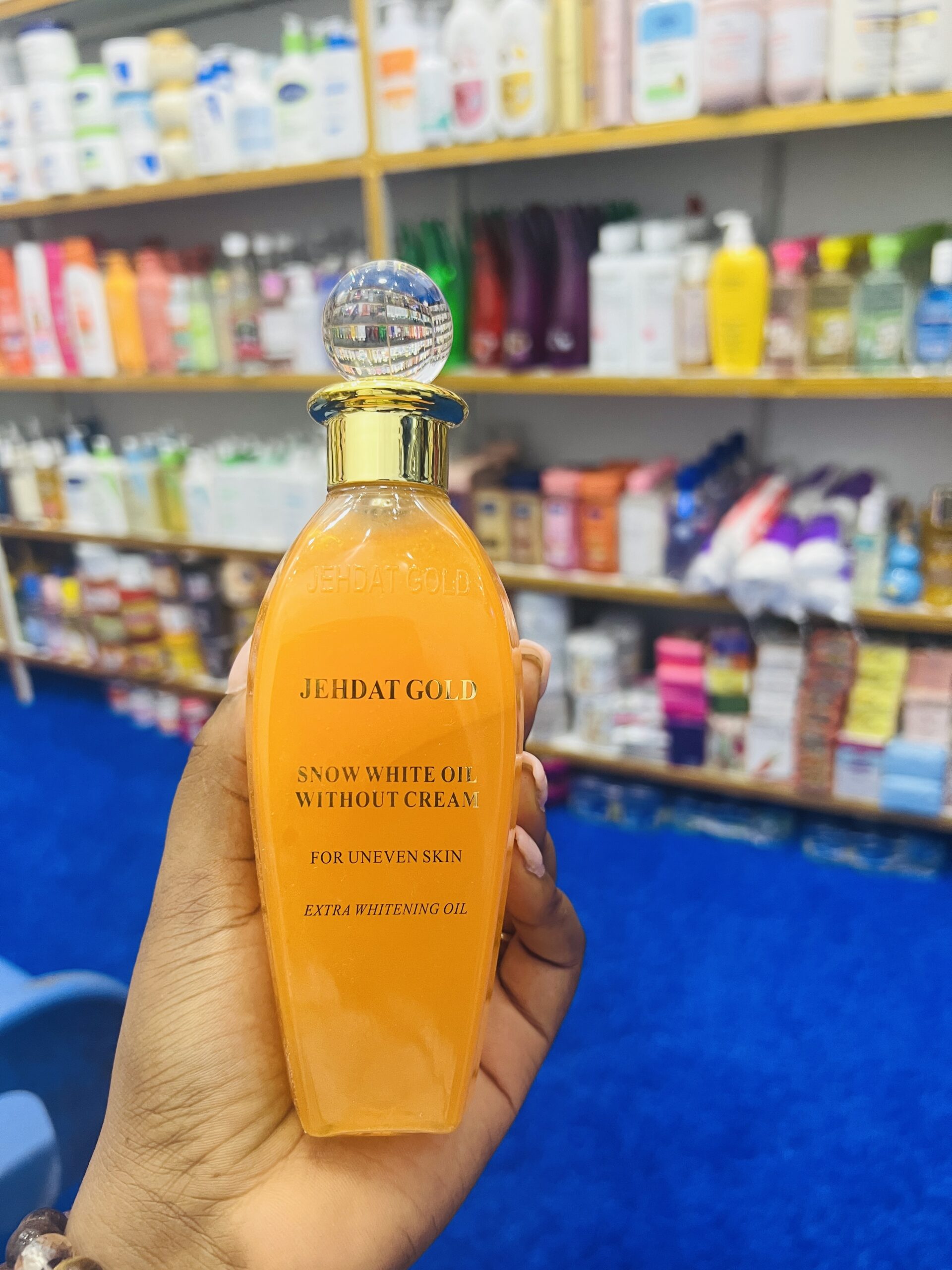 Jahdat gold bodyoil