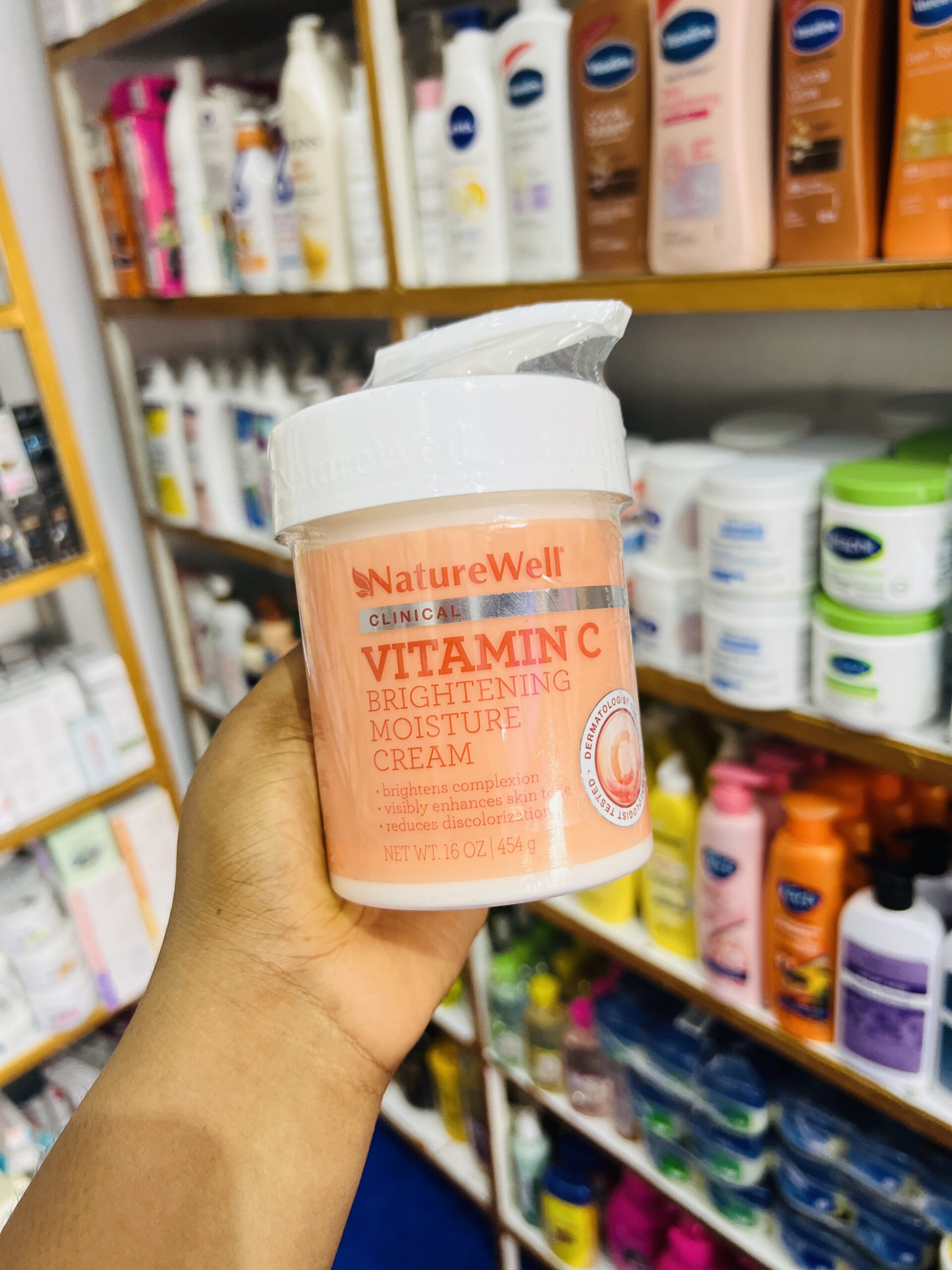 Nature well vit c body lotion