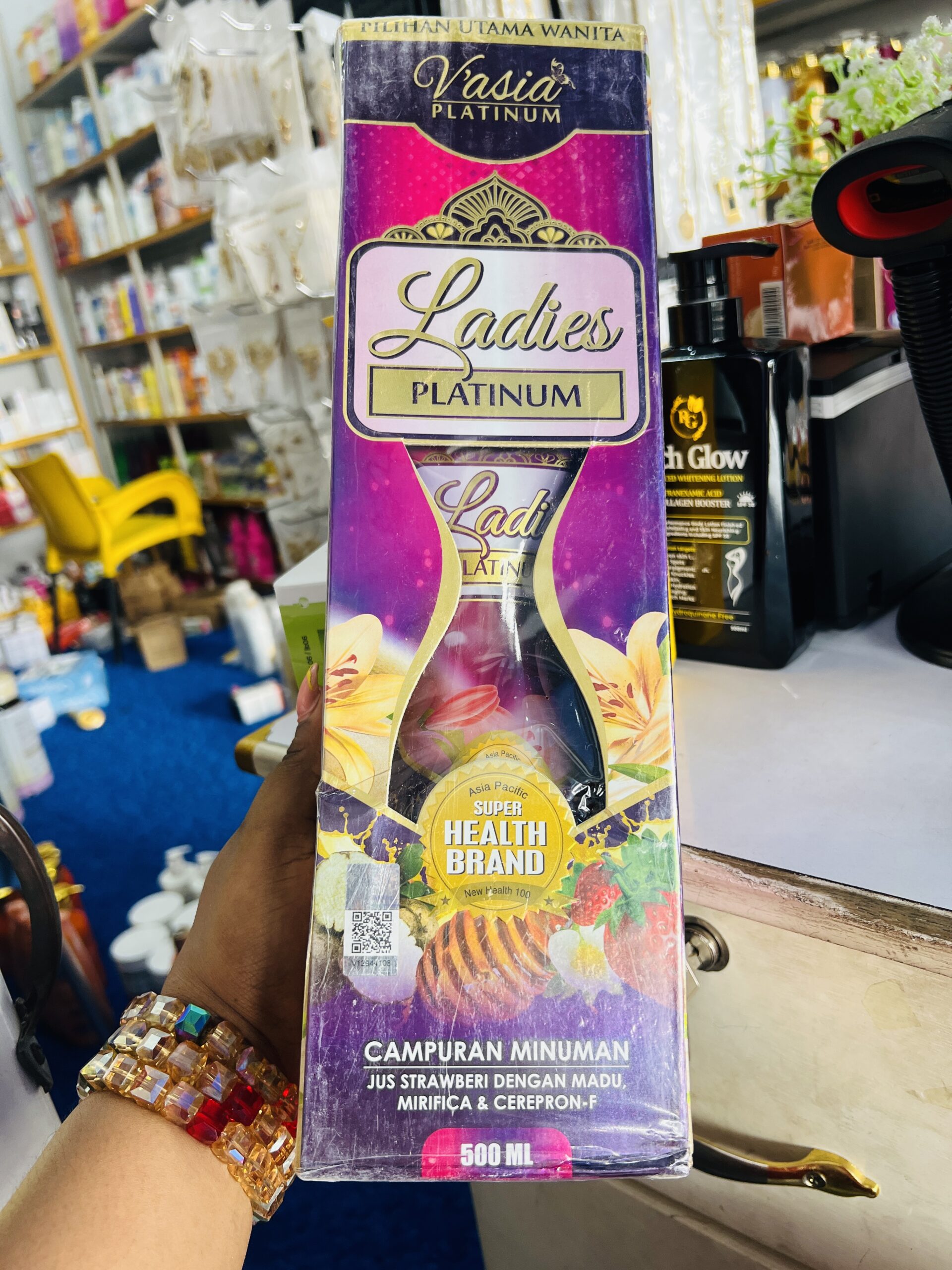 Ladies platinum drink
