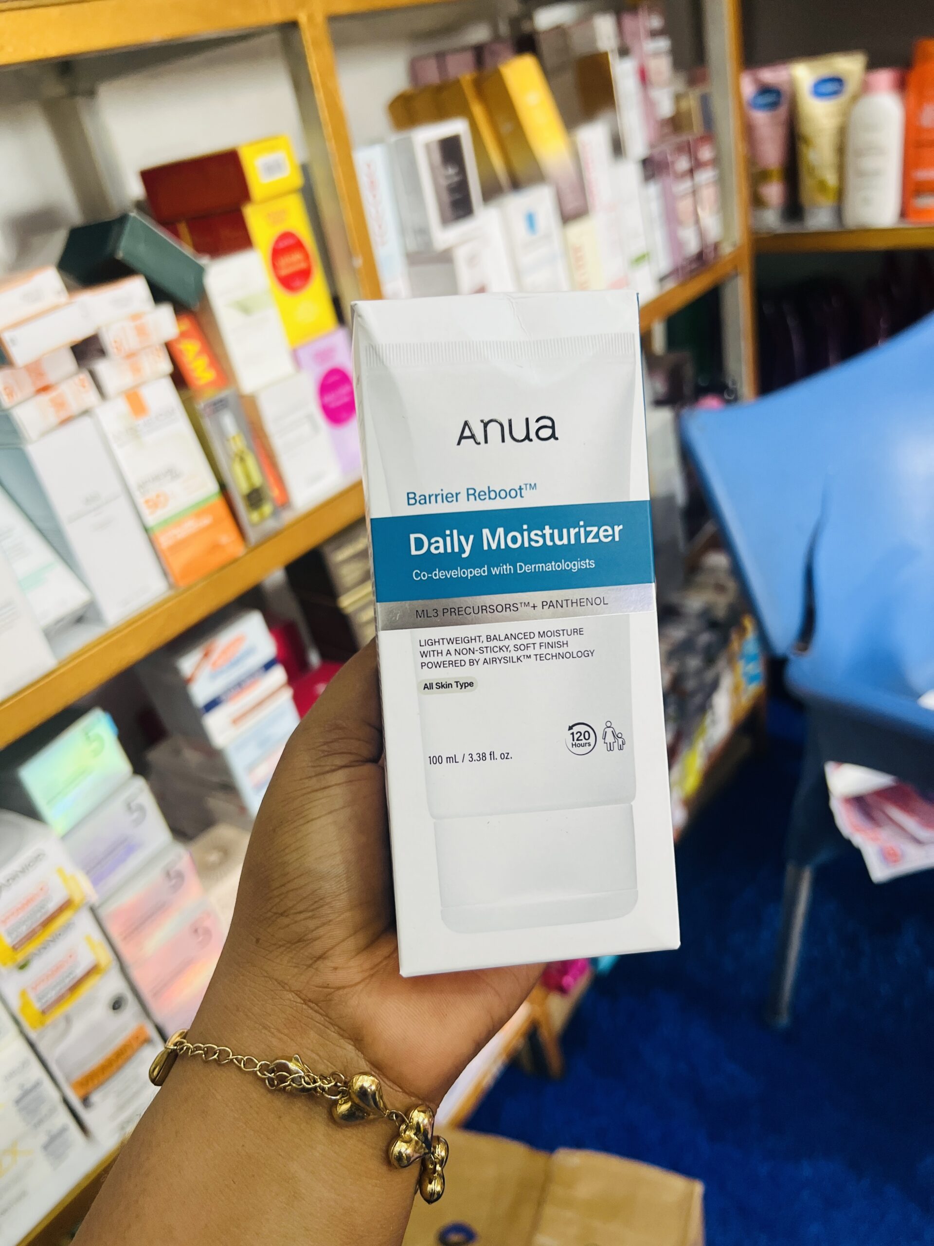 Anua barrier robot daily moisturizer