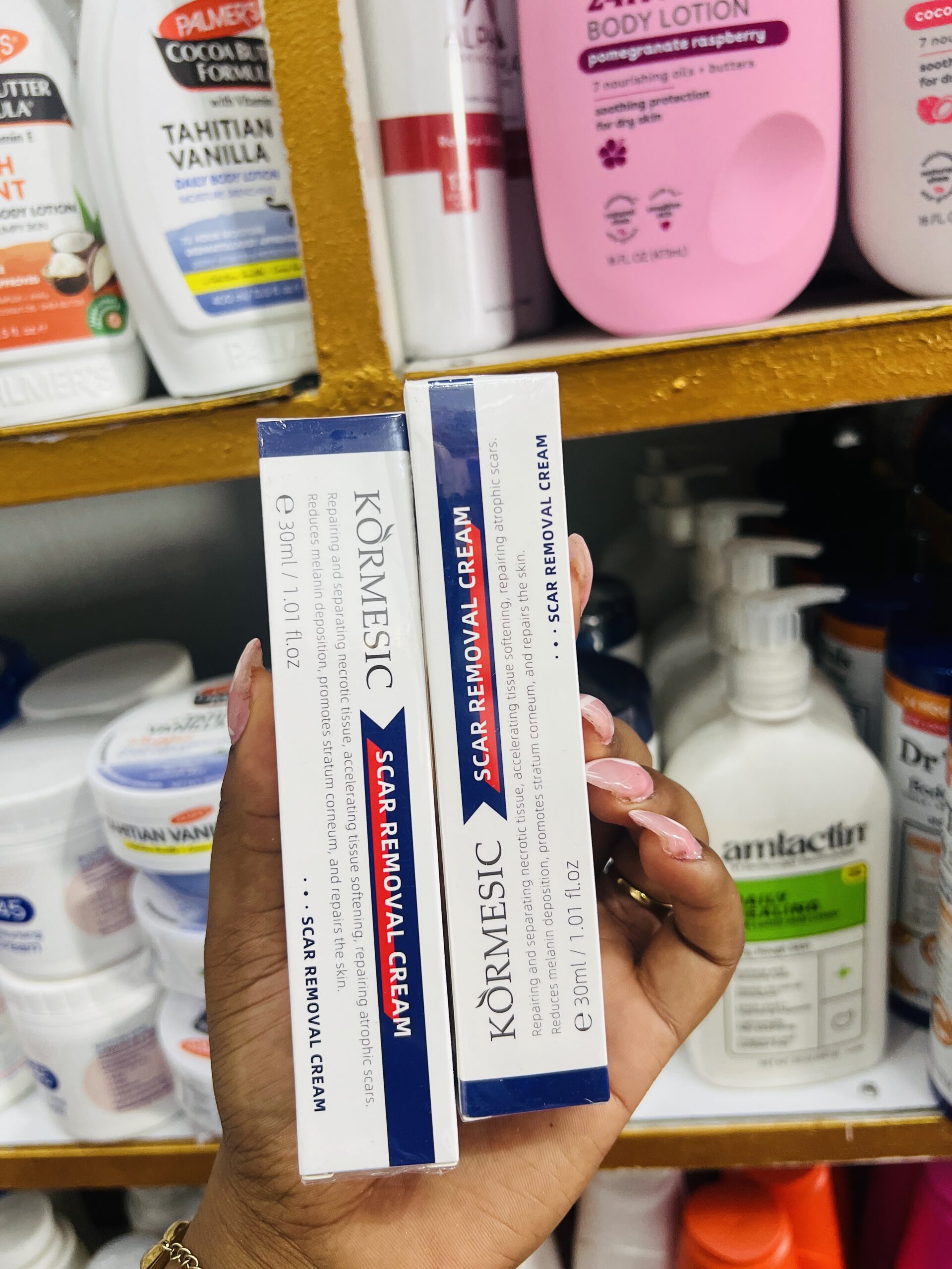 Kormesic scar removal cream