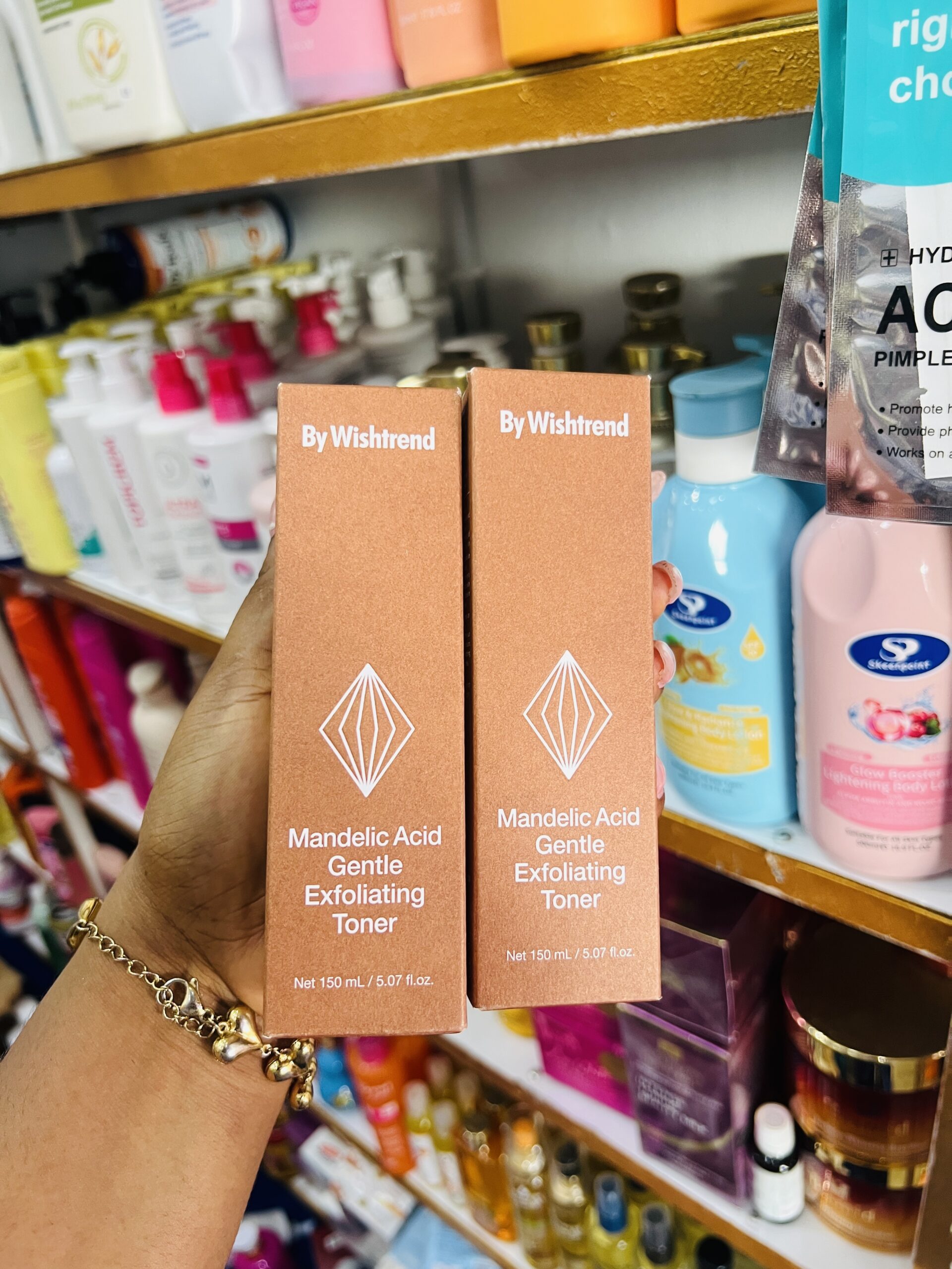 By wishtrend mandelic acid gentle exfoliating toner