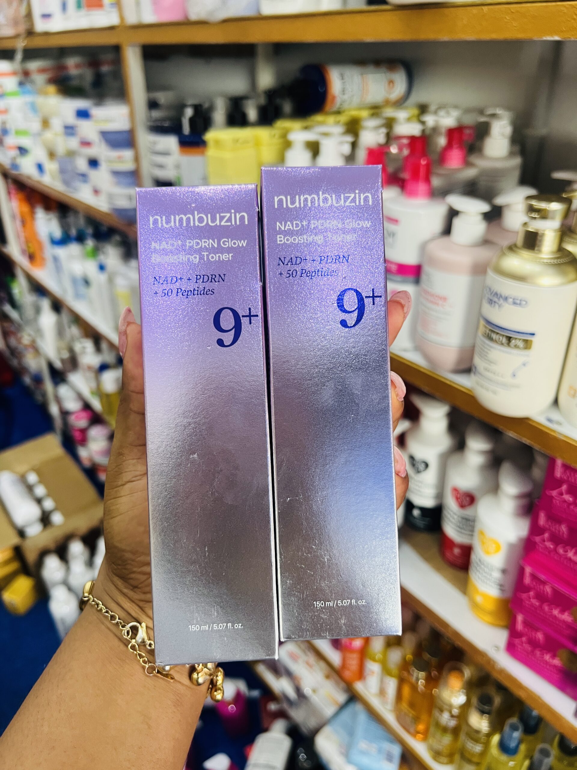 Numbuzin NAD+PDRN glow boosting toner