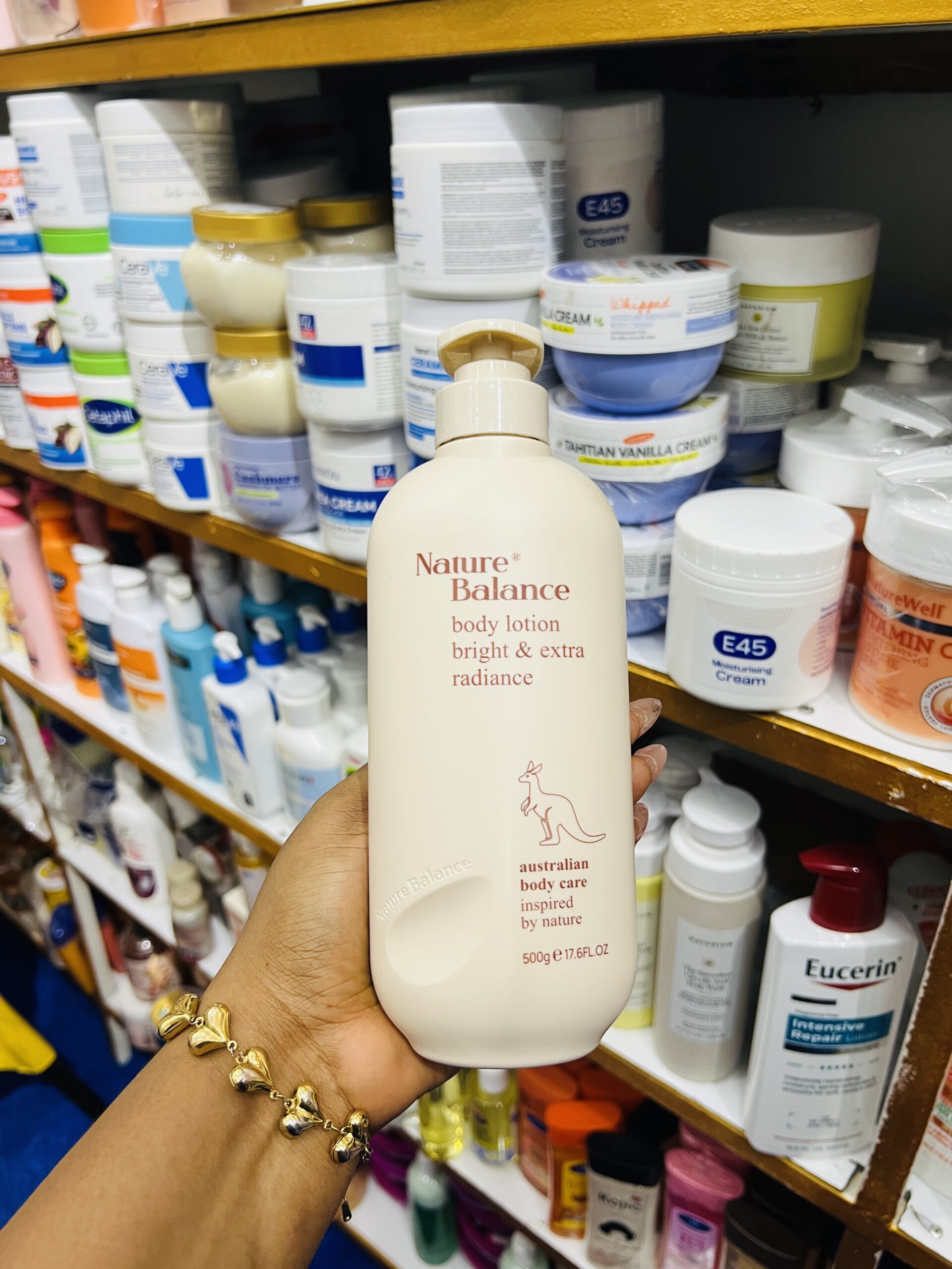 Nature balance bright & extra radiance body lotion