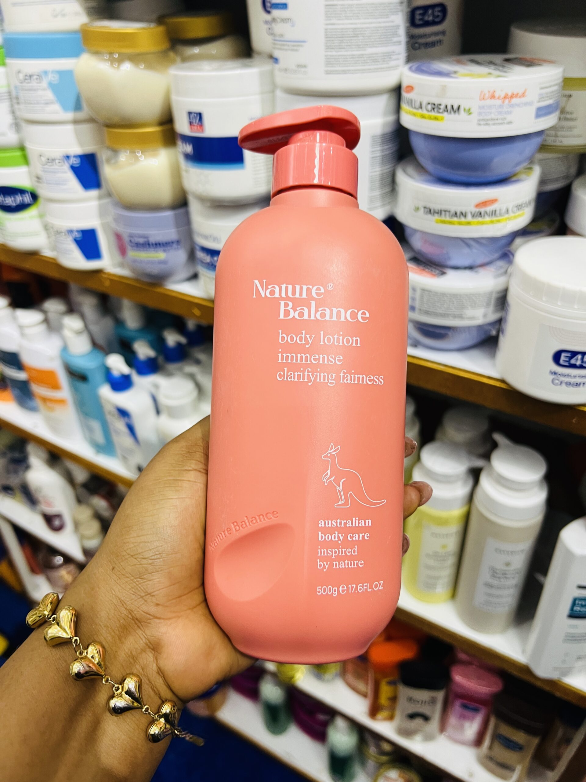 Nature balance immense clarifying fairness body lotion