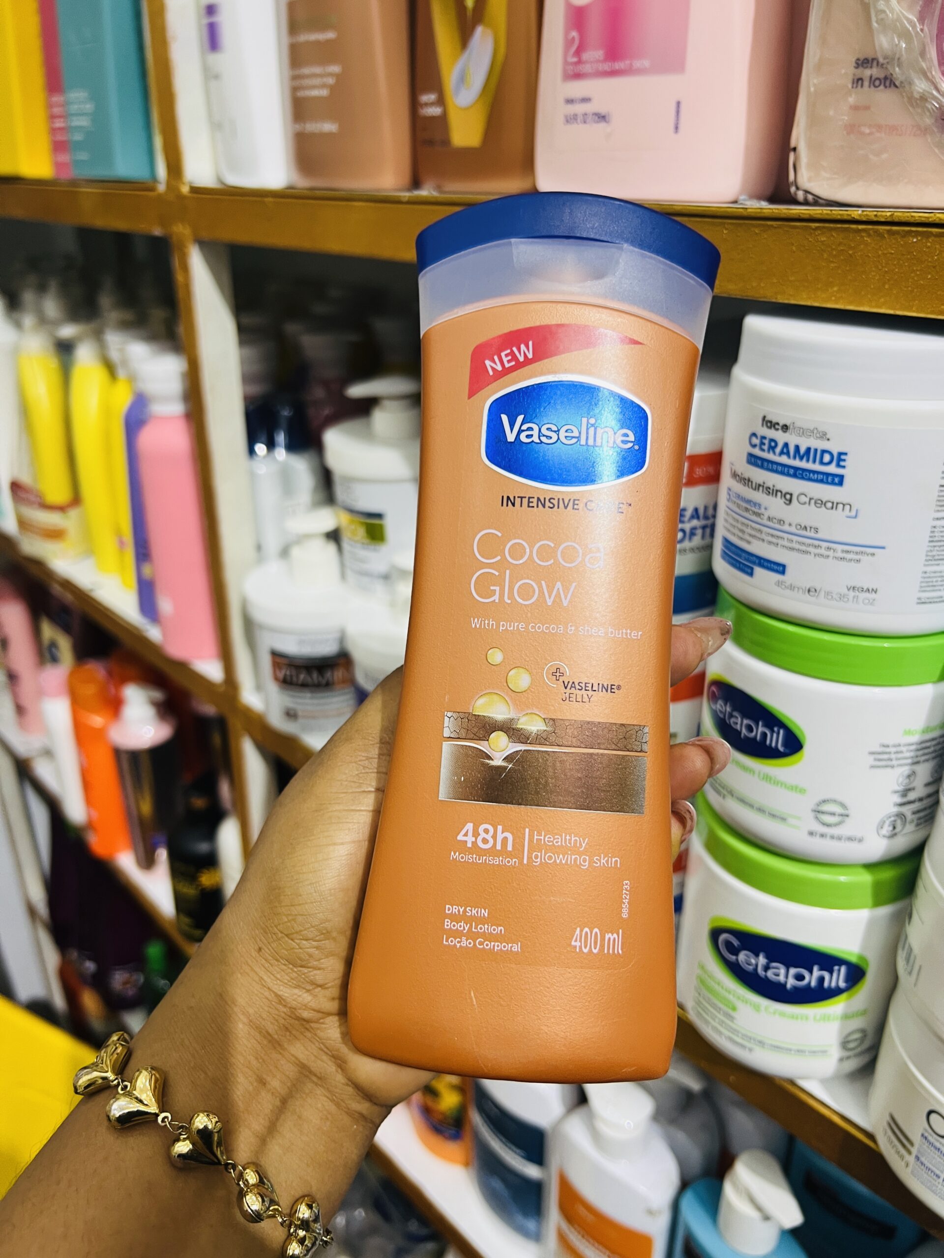 Vaseline cocoa glow lotion