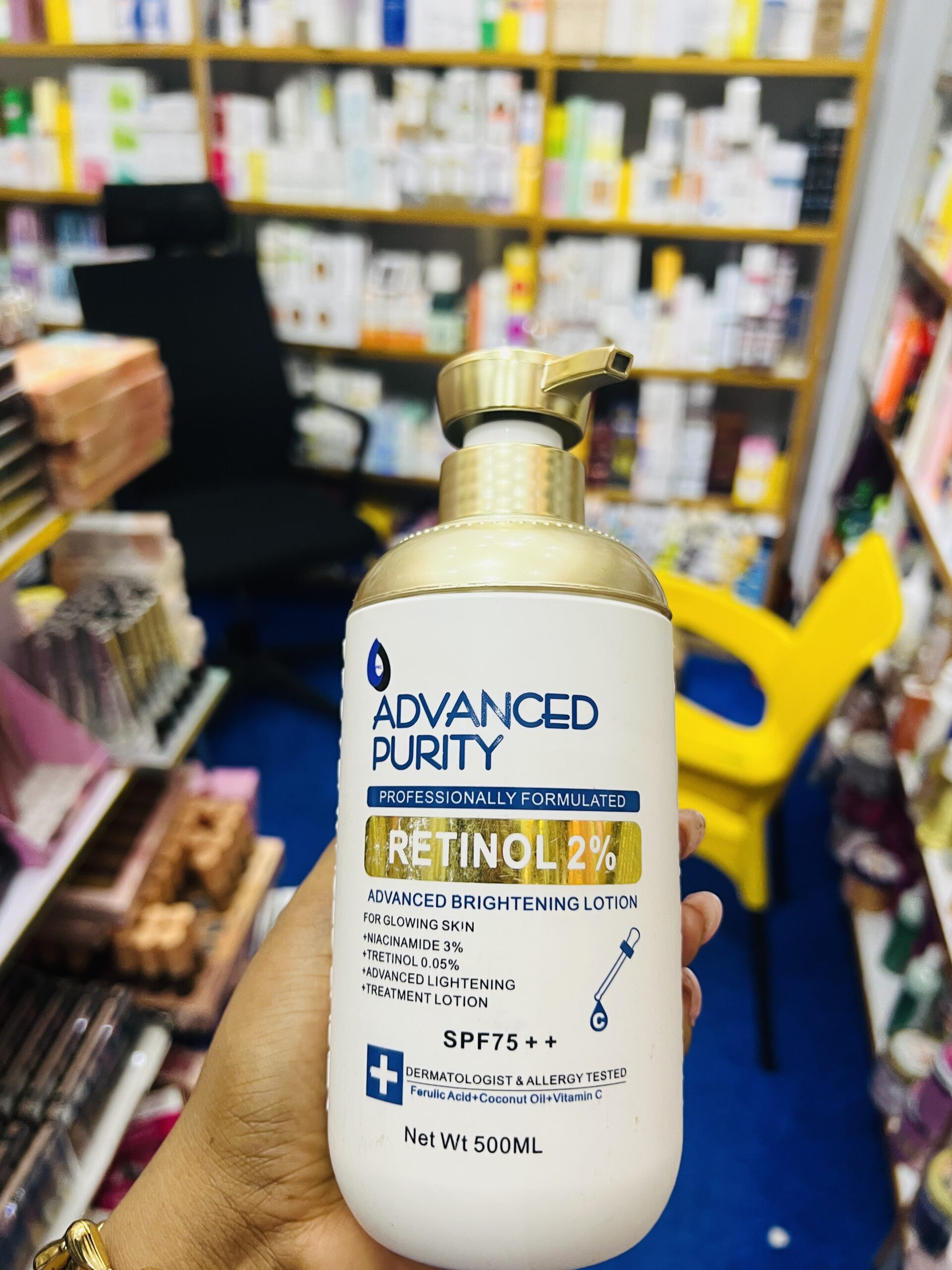 Advance purity retinol body lotion